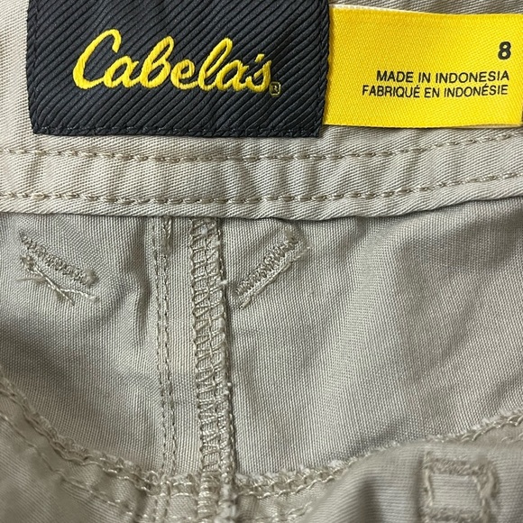 Cabela’s tan hiking shorts size 8 - Picture 6 of 6